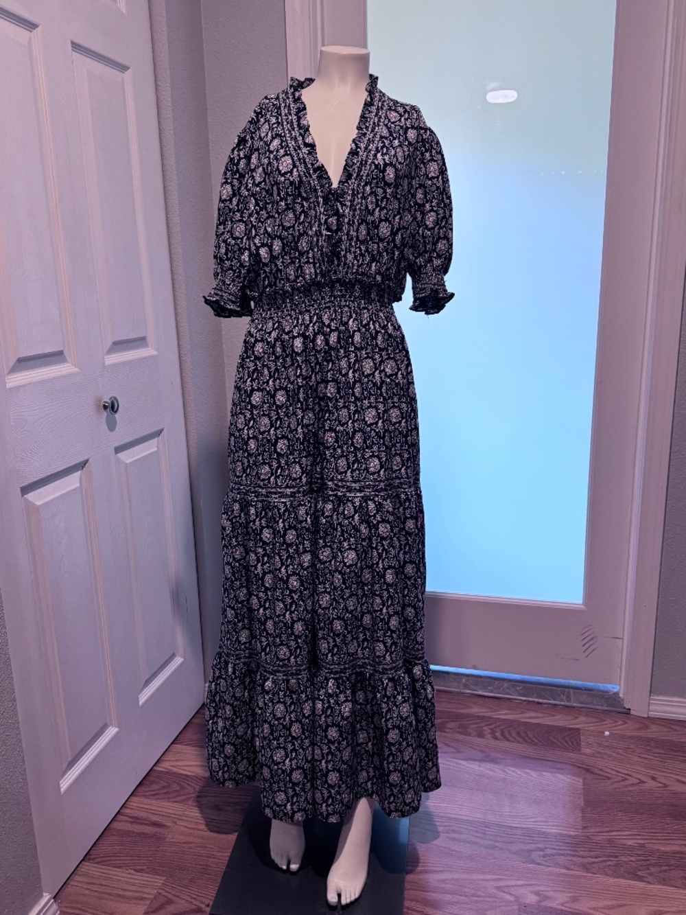 XL Max Studio Maxi Dress Tiered Skirt